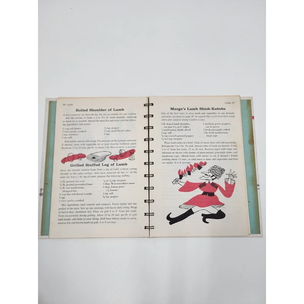 Vintage 1961 Betty Crocker Outdoor Cook Book First Edition Spiral Hardcover